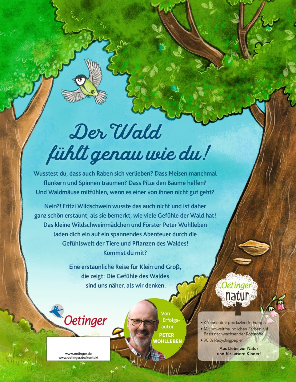 Friedrich Oetinger GmbH 9783751205542 Wie fühlt der Wald? Von verliebten Raben, durstigen Bäumen und träumen (2)