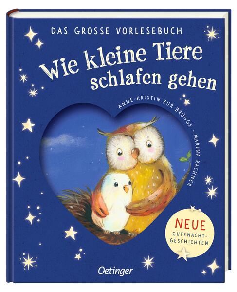 Friedrich Oetinger GmbH 9783751205603 Wie kleine Tiere schlafen gehen. Das große Vorlesebuch Neue Gutenachtgeschichten (1)