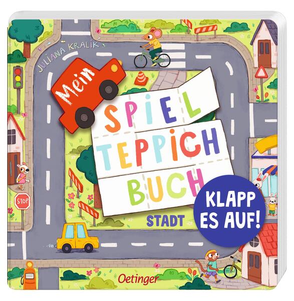 Friedrich Oetinger GmbH 9783751206167 Mein Spielteppich-Buch. Stadt (1)