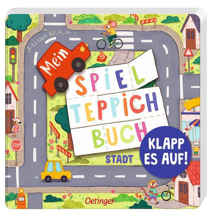 Friedrich Oetinger GmbH 9783751206167 Mein Spielteppich-Buch. Stadt (1)