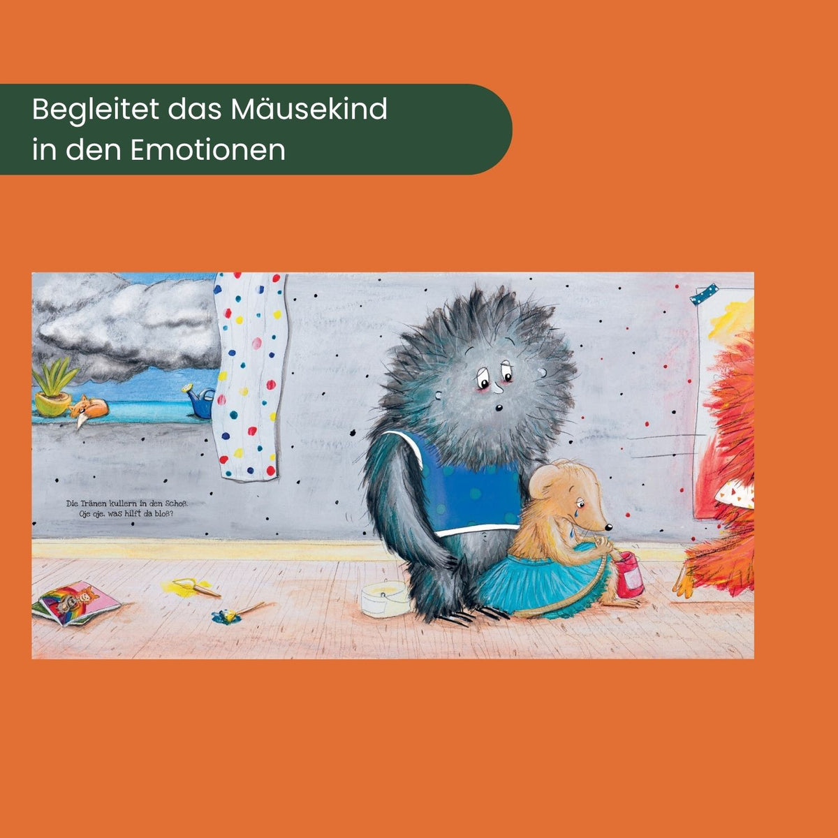 Der Gefühlsklecks Innenansicht