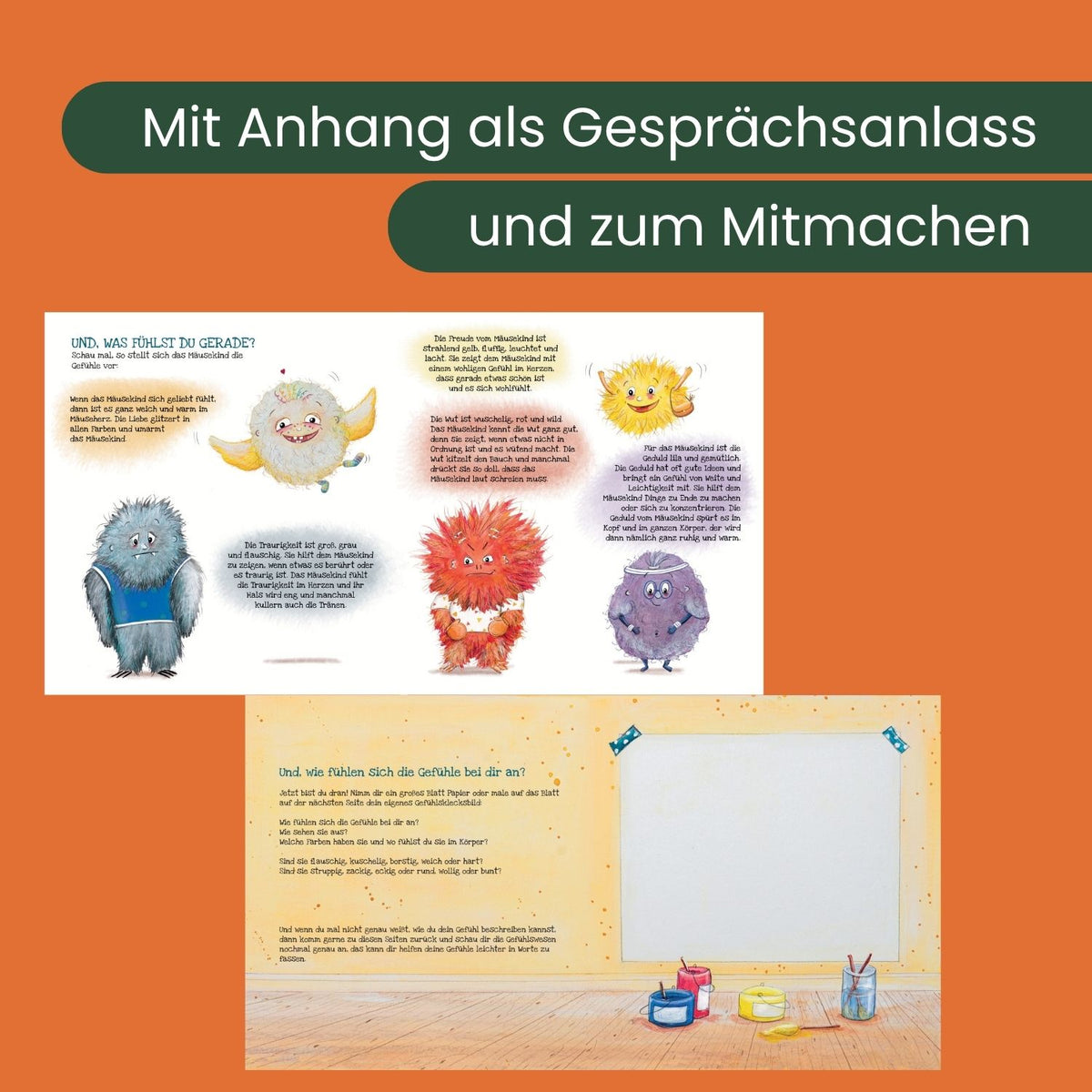 Der Gefühlsklecks Anhang
