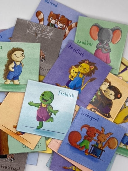  Gefühle erkennen und benennen Memo-Spiel Sermina Wallner 9783989422094 Waldschnecke Verlag (3)