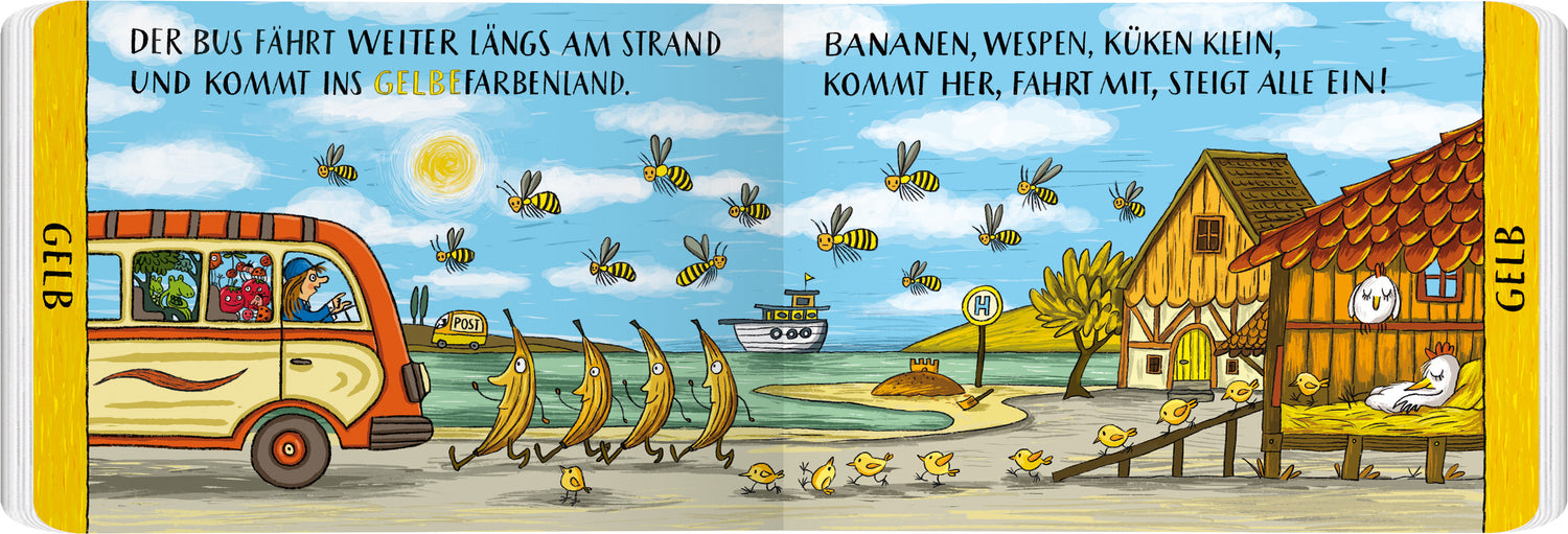 Gerstenberg 9783836963015 Wir reisen ins Farbenland! (2)