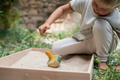 Grapat Flowing Yellow Bird – kreatives und bewegliches Holzspielzeug