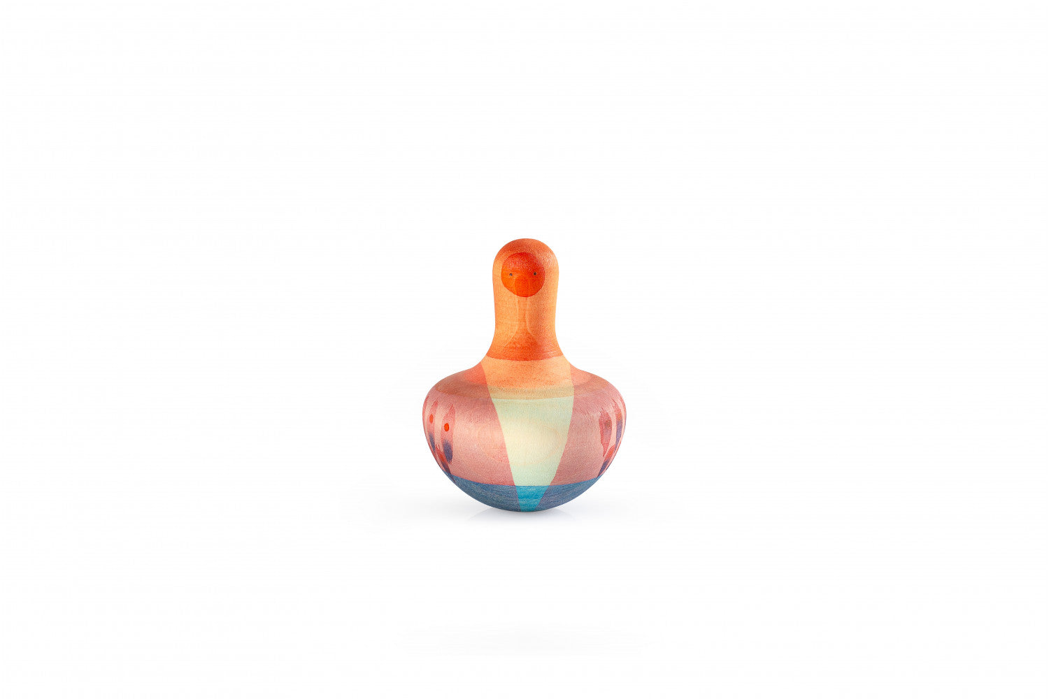 Grapat Mellow Orange Bird – kreatives Holzspiel für freies Spielen und Bewegung