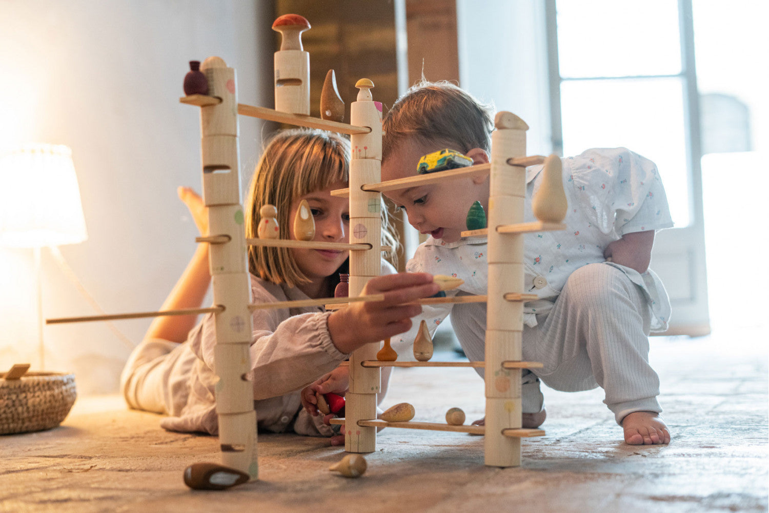 Grapat Woodland – kreatives Holz-Bauspiel für fantasievolles Konstruieren