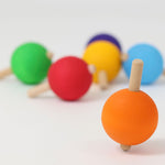 Grimm's Regenbogen Kreisel, 6 Stück