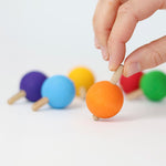 Grimm's Regenbogen Kreisel, 6 Stück