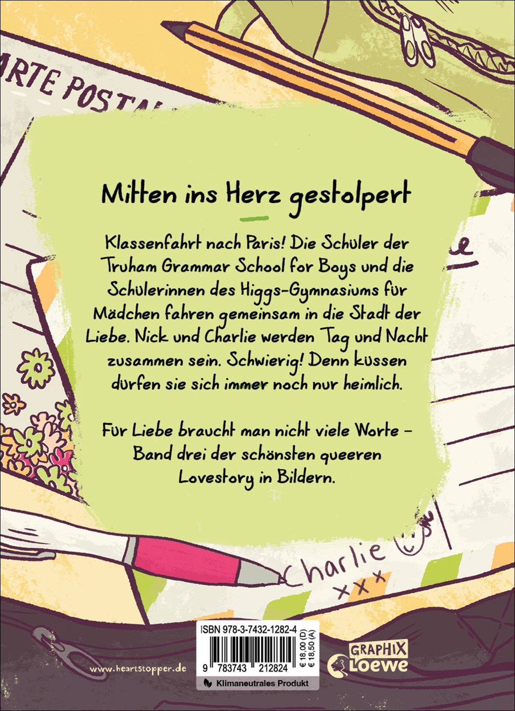 Heartstopper Volume 3 (deutsche Hardcover-Ausgabe) Der dritte Teil der schönsten Liebesgeschichte des Alice Oseman (2)