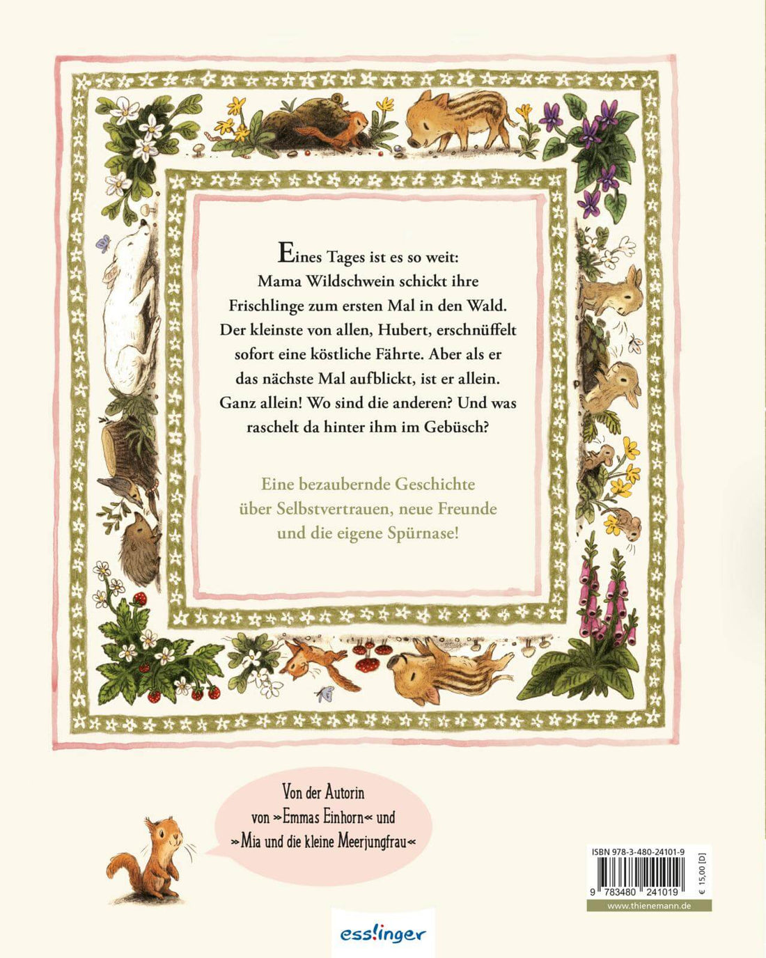  Hubert Immer der Nase nach! | Mutmachende Geschichte über Briony May Smith 9783480241019 Thienemann - Esslinger Verlag Gm...