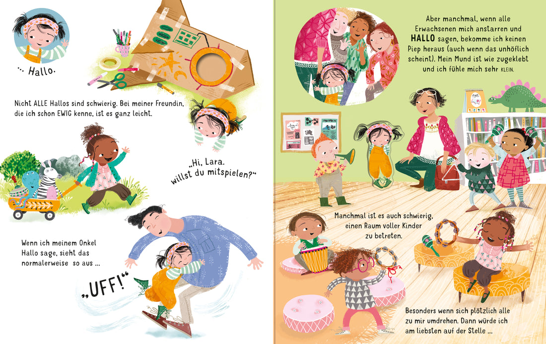  Ich bin (manchmal) schüchtern Bilderbuch zum Thema Schüchternheit mit hochwertig 9781035701292 Usborne im dtv (2)
