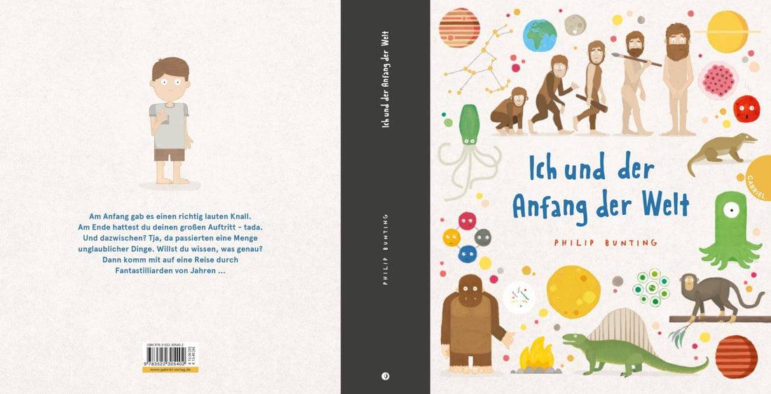  Ich und der Anfang der Welt Humorvolles Bilderbuch über die Entstehung des Uni Philip Bunting 9783522305402 Gabriel in Th...