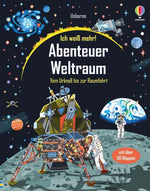  Ich weiß mehr! Abenteuer Weltraum Vom Urknall bis zur Raumfahrt – Wissen zu Sternen, Katie Daynes 9781035704583 Usborne i...