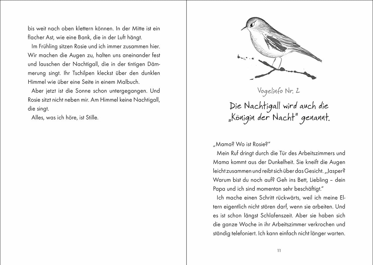  Jasper und das Lied der Nachtigall Weil geliebte Dinge nie ganz verloren gehen - Eine Sarah Ann Juckes 9783743215351 Loew...
