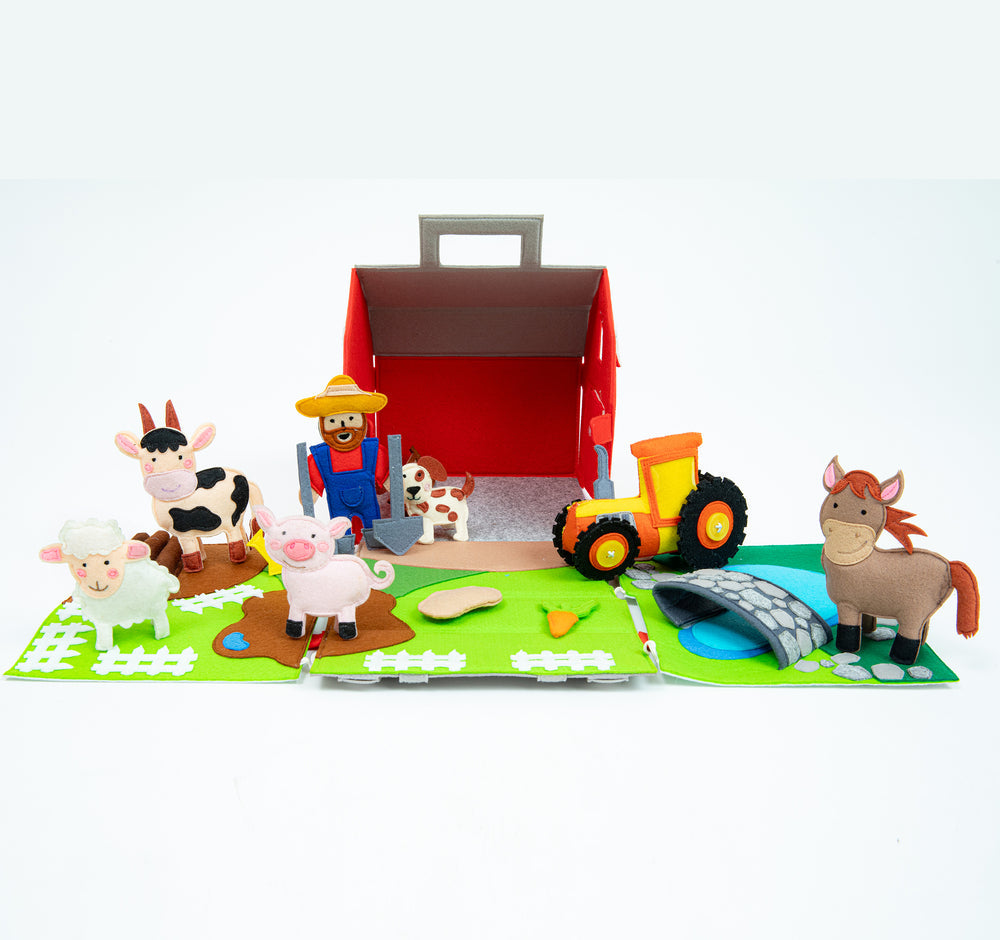 Playset: Unterwegs auf der Farm