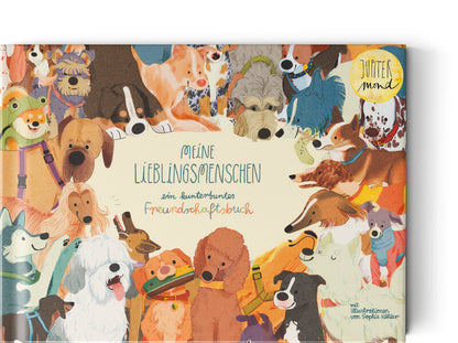 Jupitermond 9783949239304 Meine Lieblingsmenschen Ein kunterbuntes Freundschaftsbuch (1)