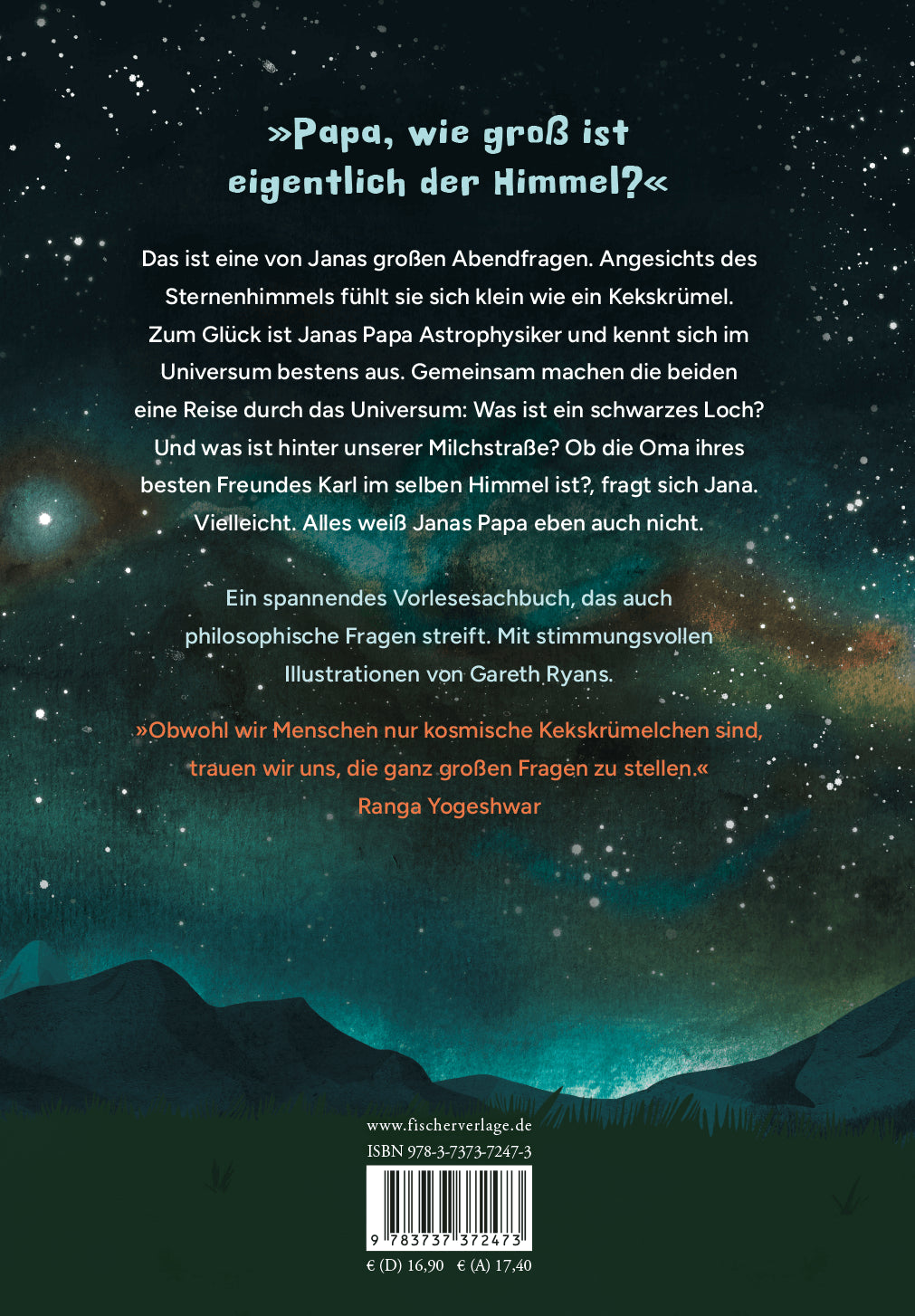  Kekskrümel im All. Wie groß ist die Unendlichkeit? MINT Vorlesebuch mit Kinderwissen über das Weltall Dagmar Falcke Fisch...