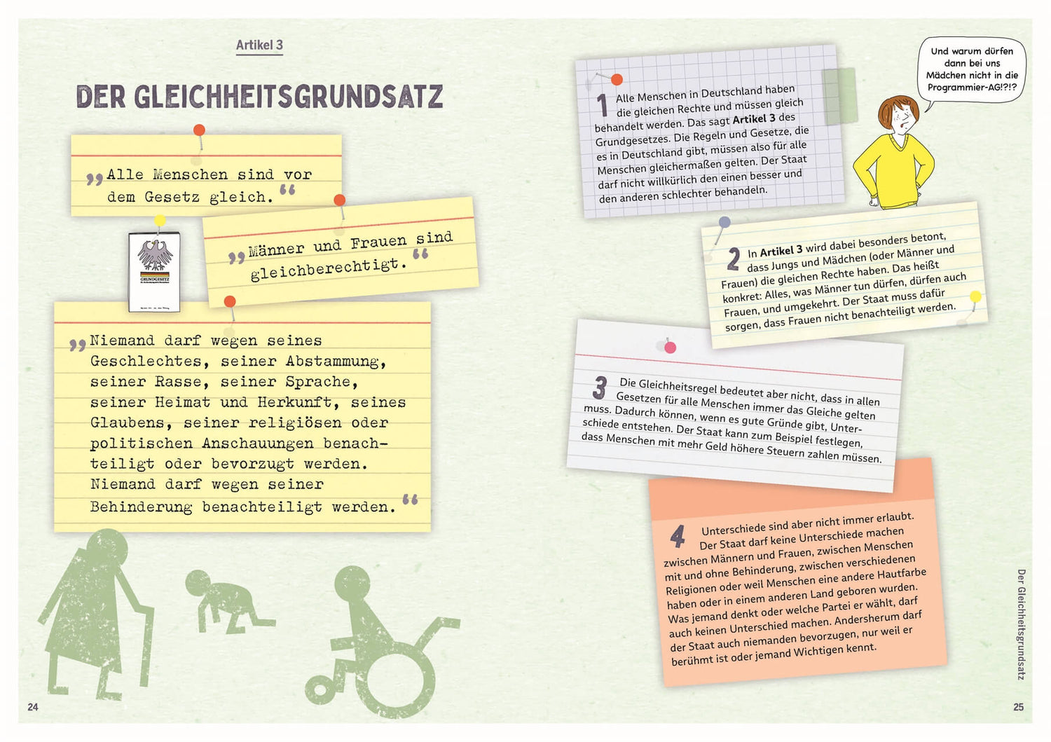  Kennst du deine Rechte? Die Grundrechte vom logo!-Moderator erklärt. Mensc Sherif Rizkallah 9783831052097 DK Verlag Dorli...