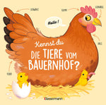  Kennst du die Tiere vom Bauernhof? - Sachbilderbuch für Kinder ab 3 Jahren 10 Bauernhoftiere zauberhaft illustriert zum K...