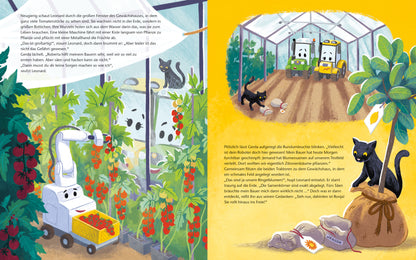  Leonard - Ein Traktor bringt Licht ins Dunkel Ein Bilderbuch für Kinder ab 3 Jahren über Fahrzeu Suza Kolb 9783734820991 (3)