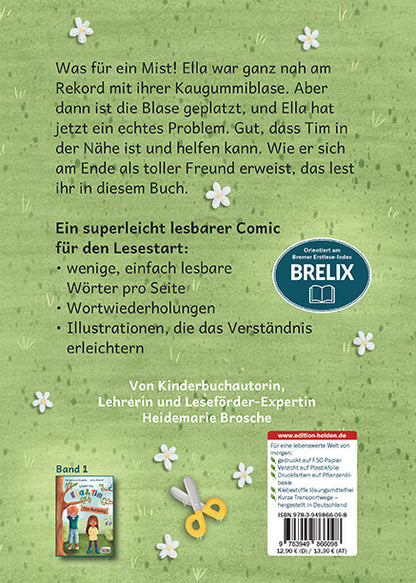  Lesen mit Ella und Tim - Der Rekord Heidemarie Brosche 9783949866098 Edition Helden (2)