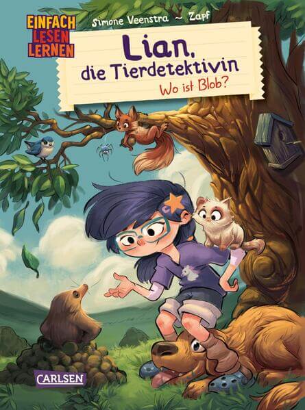 Lian, die Tierdetektivin 2: Wo ist Blob? Simone Veenstra 9783551691101 Carlsen Verlag GmbH (1)