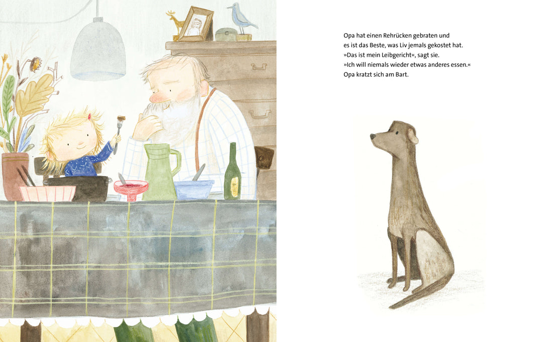  Liv - Kein Märchen Einfühlsames Bilderbuch über die Ernährung für Kin Anne Sofie Allermann 9783864296666 Penguin Verlag (2)