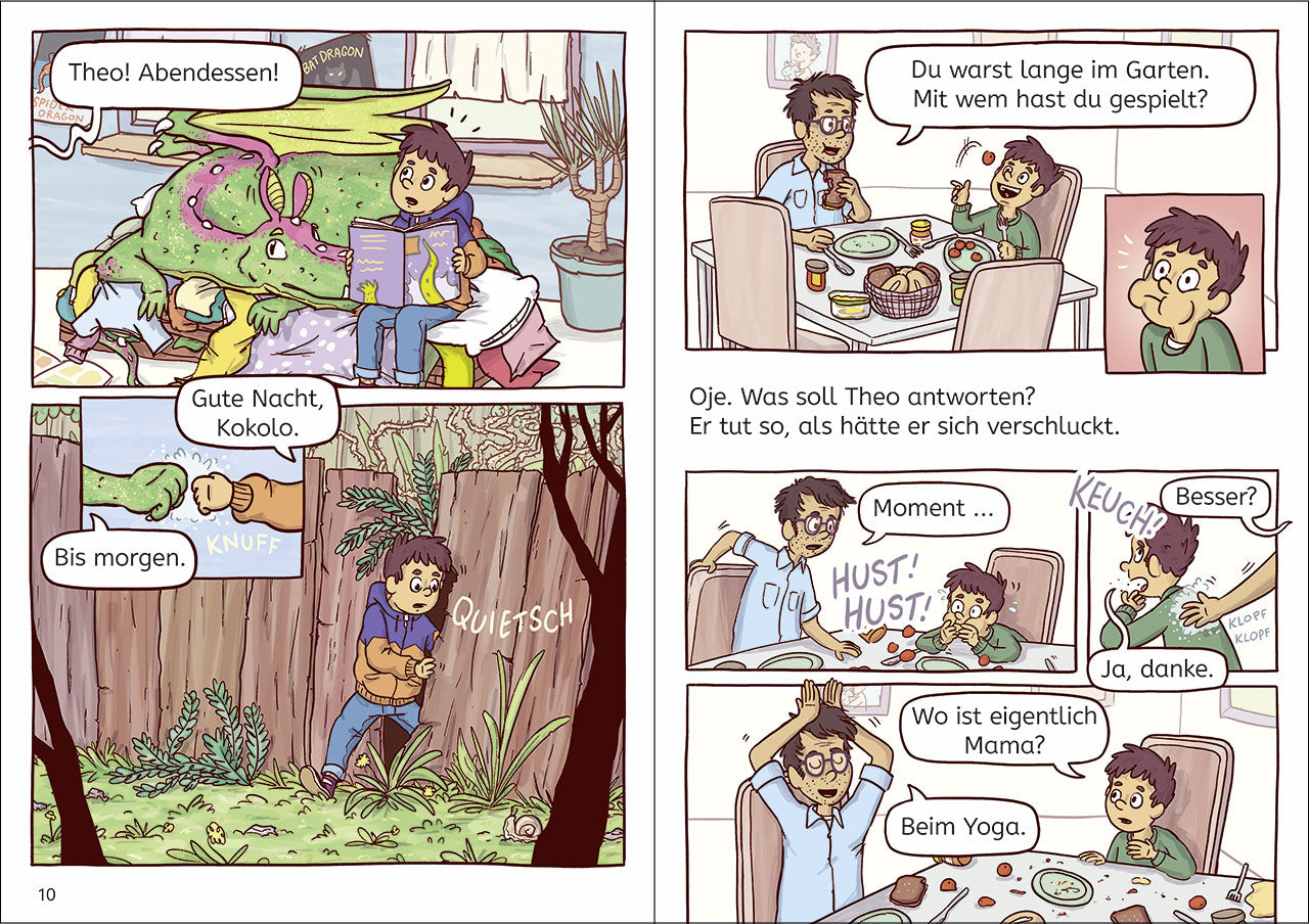 Loewe Verlag GmbH 9783743218536 Leselöwen Comics 1. Klasse - Entführung im Drachenwald (3)