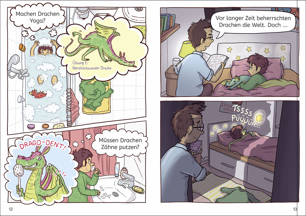 Loewe Verlag GmbH 9783743218536 Leselöwen Comics 1. Klasse - Entführung im Drachenwald (4)