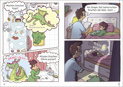 Loewe Verlag GmbH 9783743218536 Leselöwen Comics 1. Klasse - Entführung im Drachenwald (4)