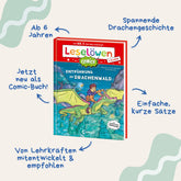 Loewe Verlag GmbH 9783743218536 Leselöwen Comics 1. Klasse - Entführung im Drachenwald (5)