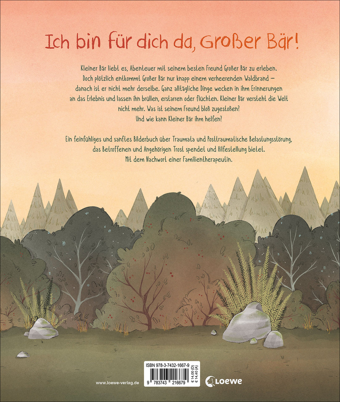 Loewe 978-3-7432-1667-9 Was ist los mit dir, Großer Bär? Liebevolles Bilderbuch über Traumata und PTBS - gi (2)