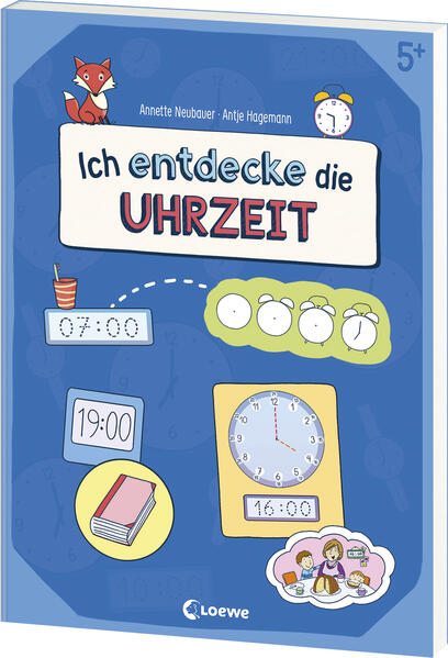 Loewe 978-3-7432-1698-3 Ich entdecke die Uhrzeit - Lernerfolge garantiert! Lernerfolge garantiert! - Übungsbuch zum spiele...