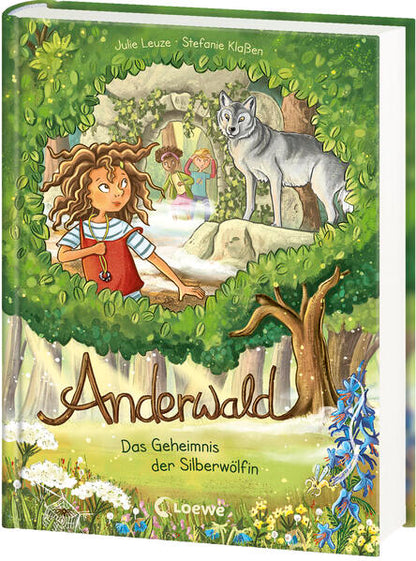 Loewe 9783743214231 Anderwald (Band 1) - Das Geheimnis der Silberwölfin Folge dem Ruf in den magischen Wald - Geheimnisvol...