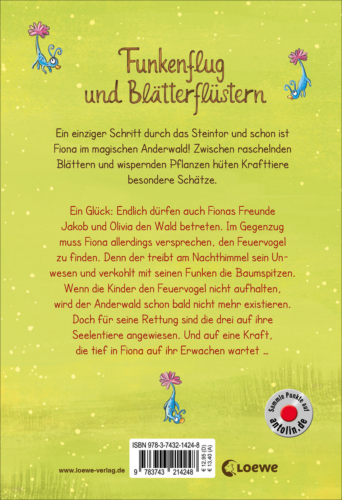Loewe 9783743214248 Anderwald (Band 2) - Auf der Spur des Feuervogels Folge den Funken des Feuervogels - Geheimnisvolles (2)