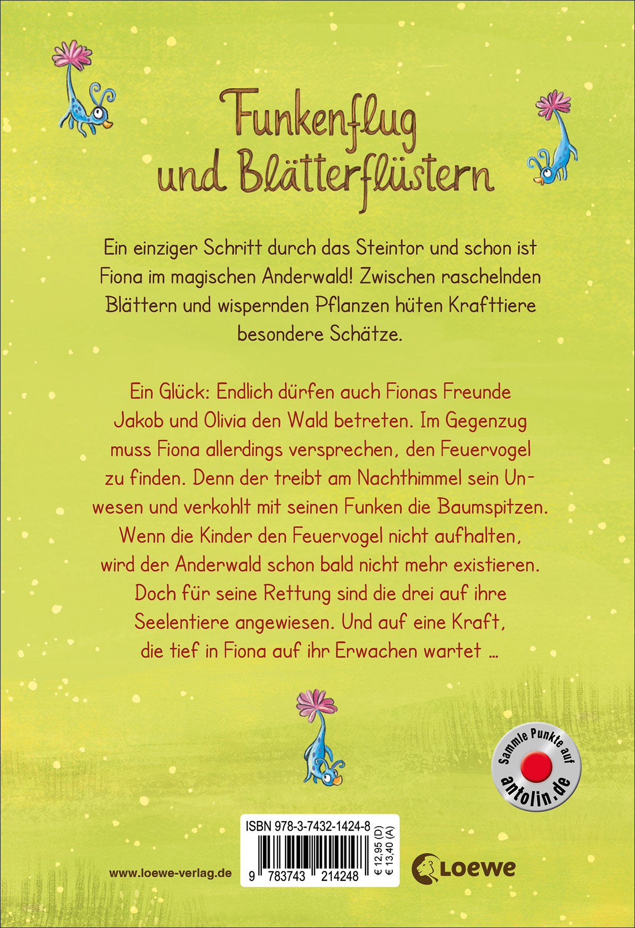 Loewe 9783743214248 Anderwald (Band 2) - Auf der Spur des Feuervogels Folge den Funken des Feuervogels - Geheimnisvolles (2)