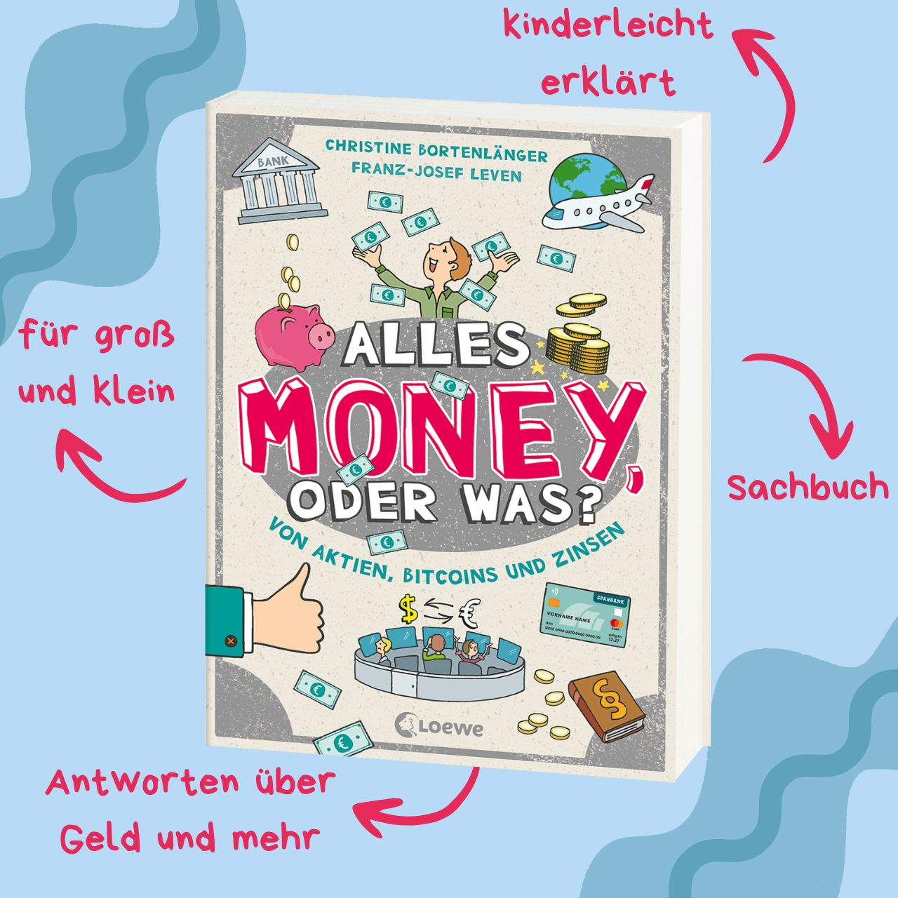 Loewe 9783743217287 Alles Money, oder was? - Von Aktien, Bitcoins und Zinsen (3)