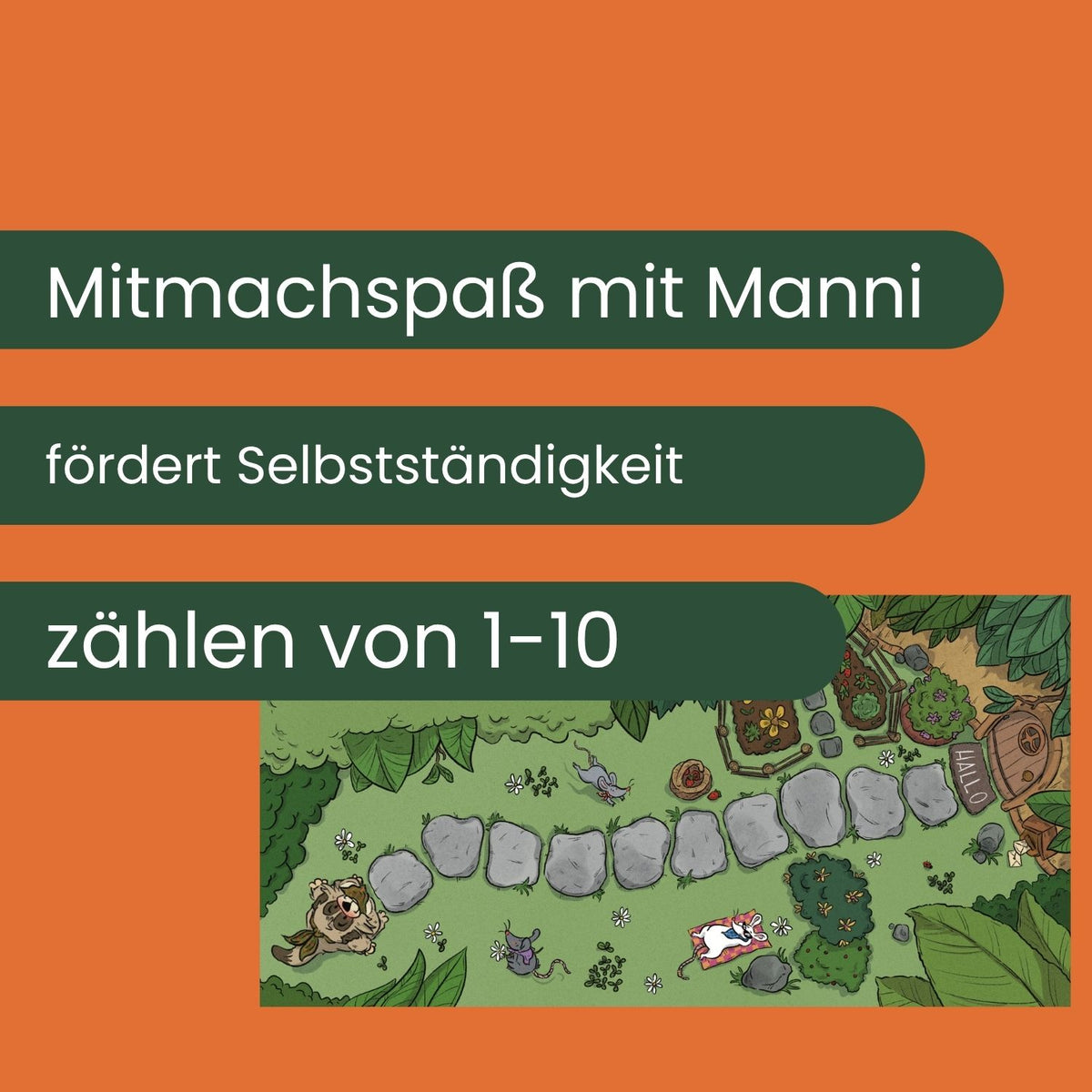 Zähl mit mir, Manni!