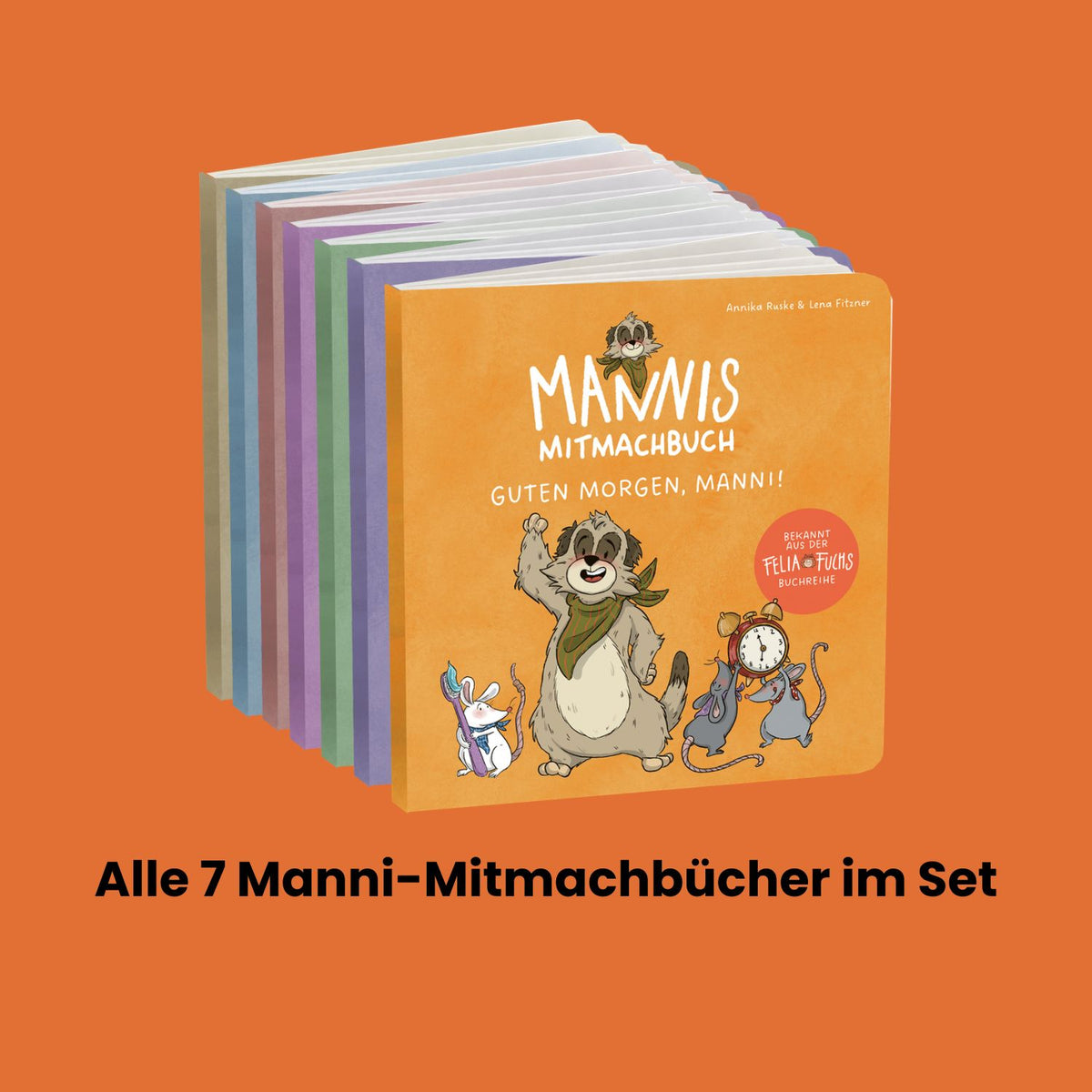 Felia Fuchs: Manni-Mitmachbücher: Alle sieben Bücher im Bundle!