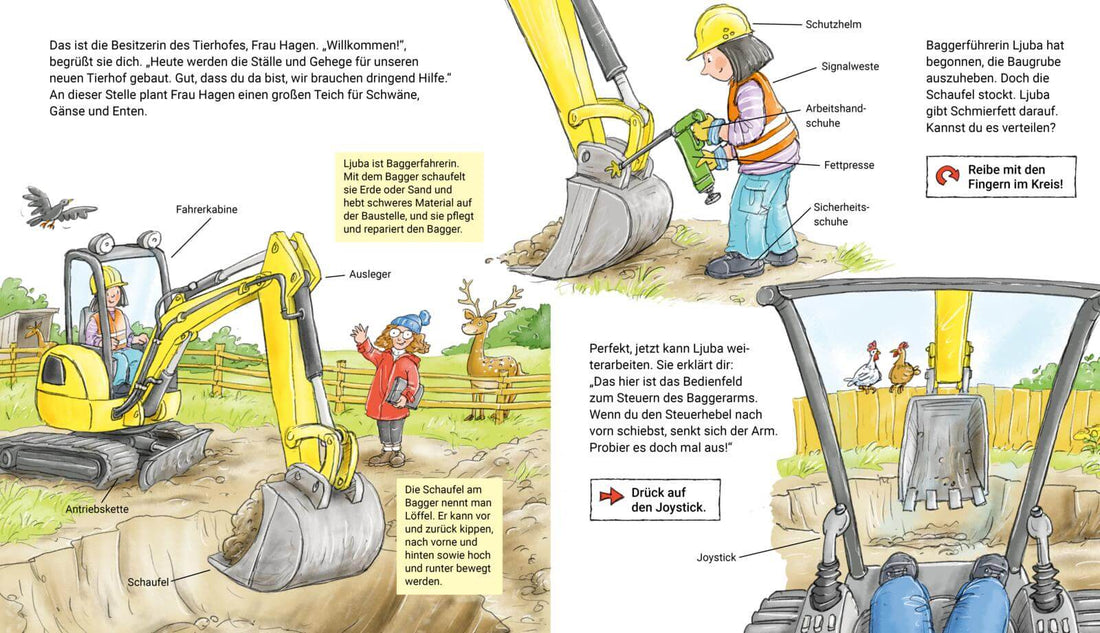  Mach mit - Auf der Baustelle Sandra Grimm 9783551254429 Carlsen Verlag GmbH (2)