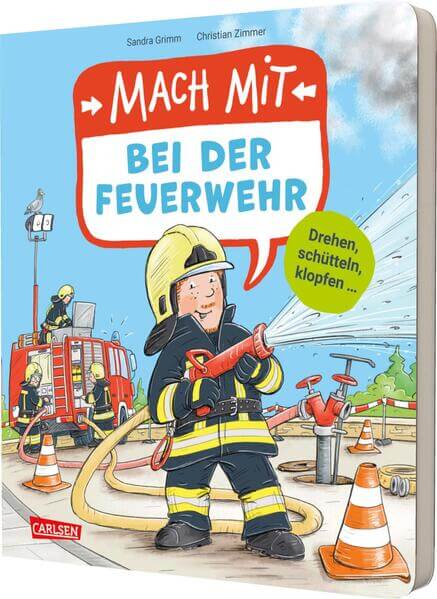  Mach mit - Bei der Feuerwehr Sandra Grimm 9783551254436 Carlsen Verlag GmbH (1)