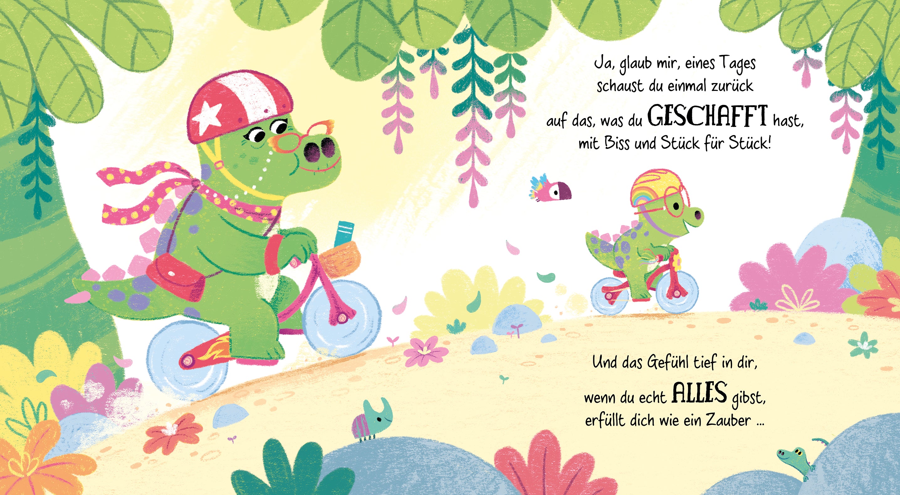 Magellan GmbH &amp; Co. KG 978-3-7348-2141-7 Der Purzelsaurus Ein Bilderbuch für Kinder ab 3 Jahren über Mut und (5)