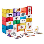 Magnetischer Fliesentopper - Tier-Duo-Puzzle-Pack (40 Teile)