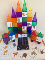 Magnetischer Fliesentopper - Tier-Duo-Puzzle-Pack (40 Teile)