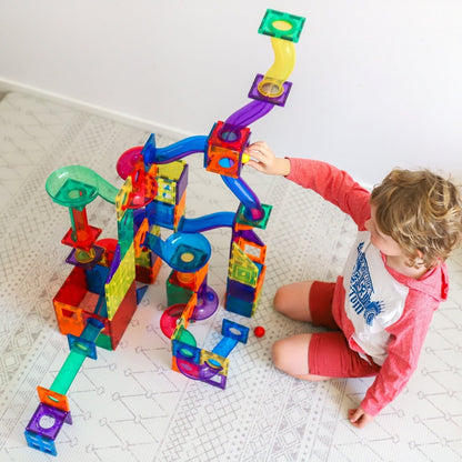 Magnetische Kugelbahn - Erweiterungspaket (88 Teile)