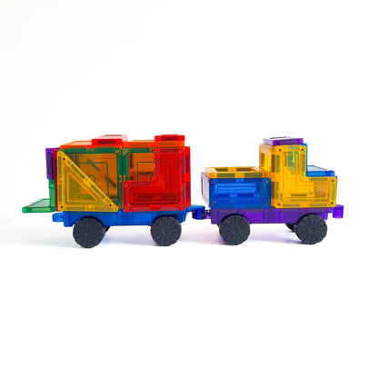 Magnetische Spielsteine – Erweiterungspaket Auto (28 Teile)