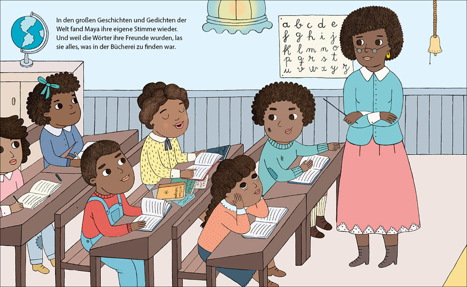  Maya Angelou Little People, Big Dreams. Deutsche Ausgabe | Kind Lisbeth Kaiser 9783458178521 Insel Verlag (3)