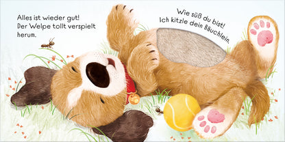  Mein Alles-wieder-gut-Streichelbuch: Ich tröste dich, kleiner Hund! Tröstebuch mit kuscheligen Fühlelementen – für Kin Us...