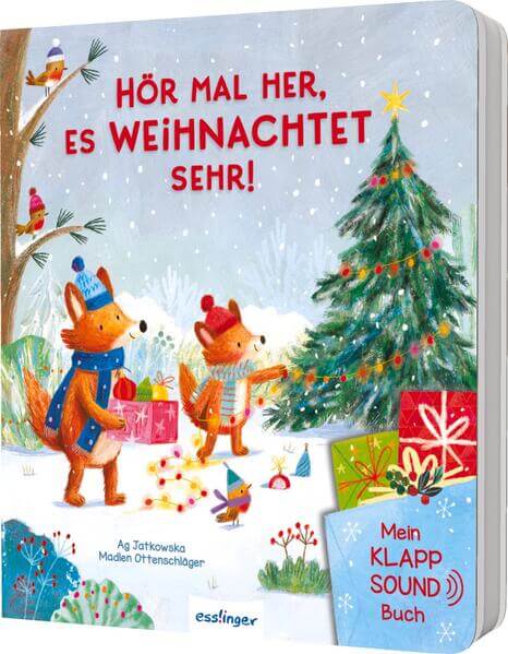  Mein Klapp-Sound-Buch: Hör mal her, es weihnachtet sehr! Soundbuch mit Klappen für Kinder ab 18 Monaten Madlen Ottenschlä...